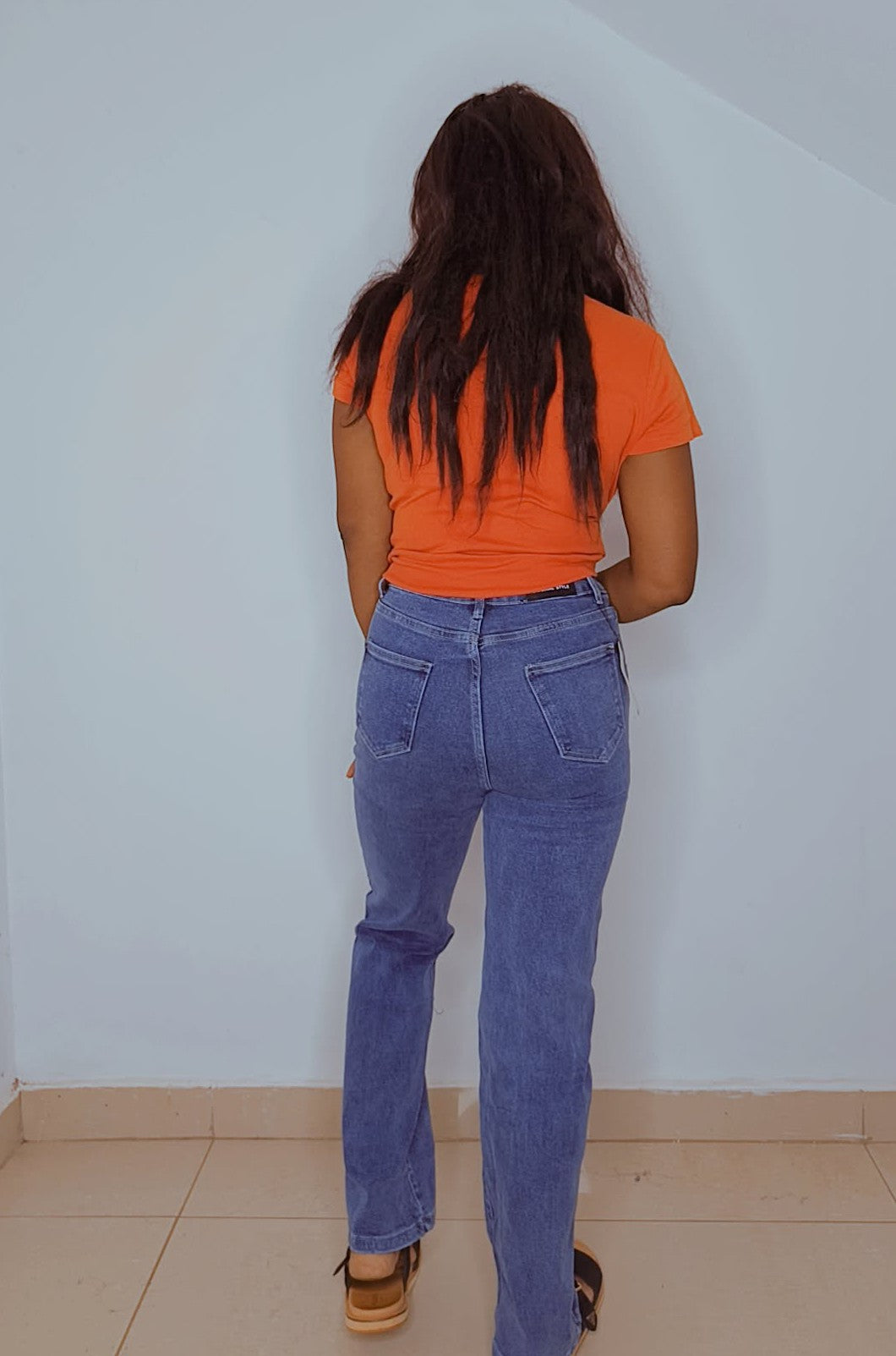 Blue Jeans with yellow 🟡