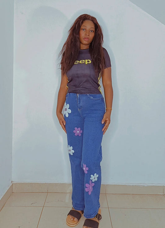 Bloom High-Rise Denim