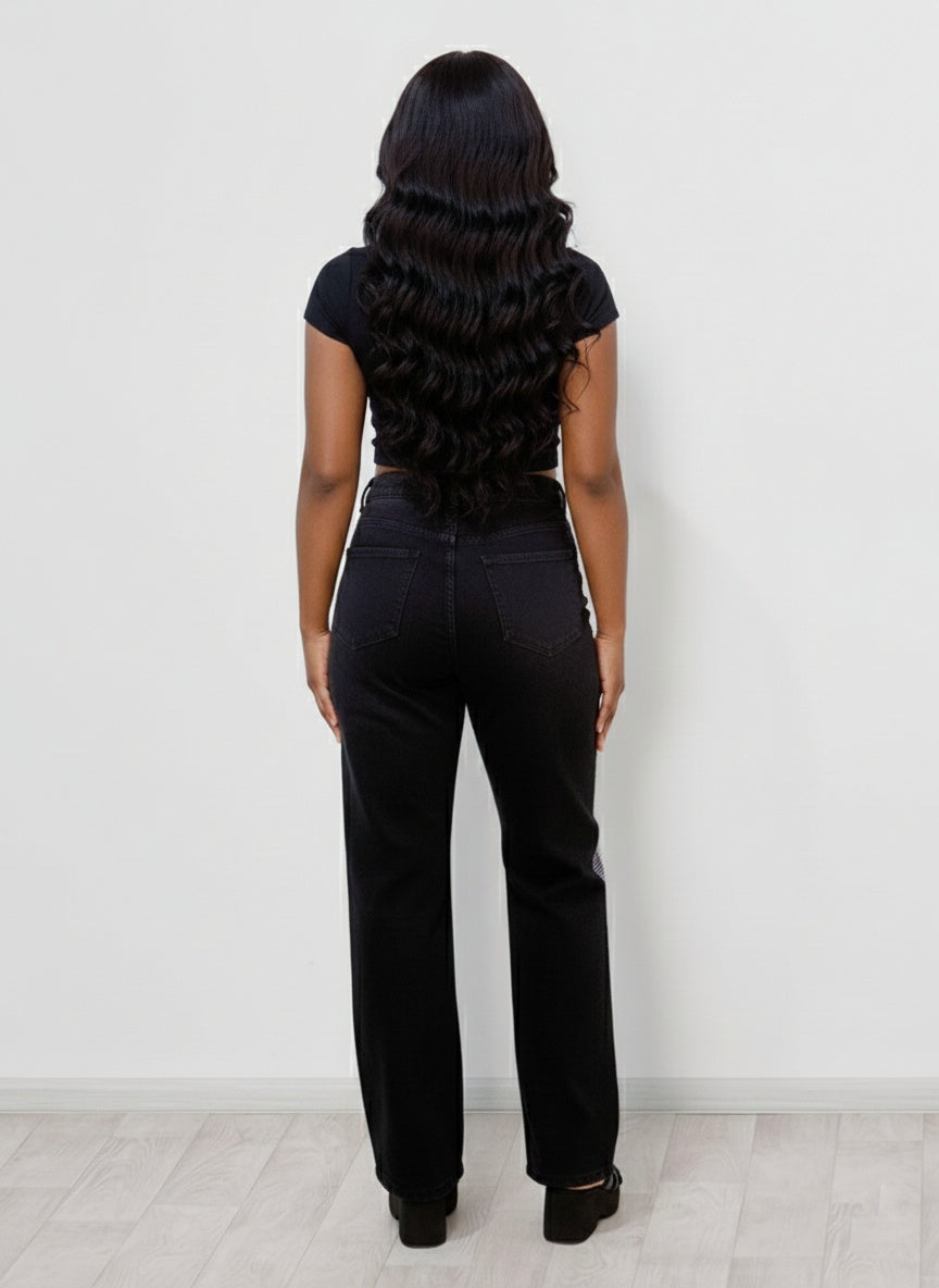 Stellar Side-Stripe Jeans