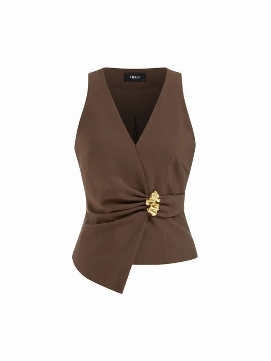Brown Tops for ladies
